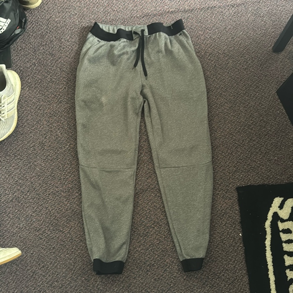 Gray sweat pants